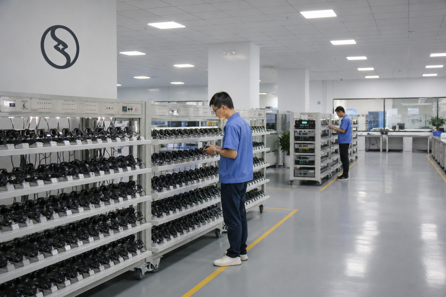 aging test area for quality assurance