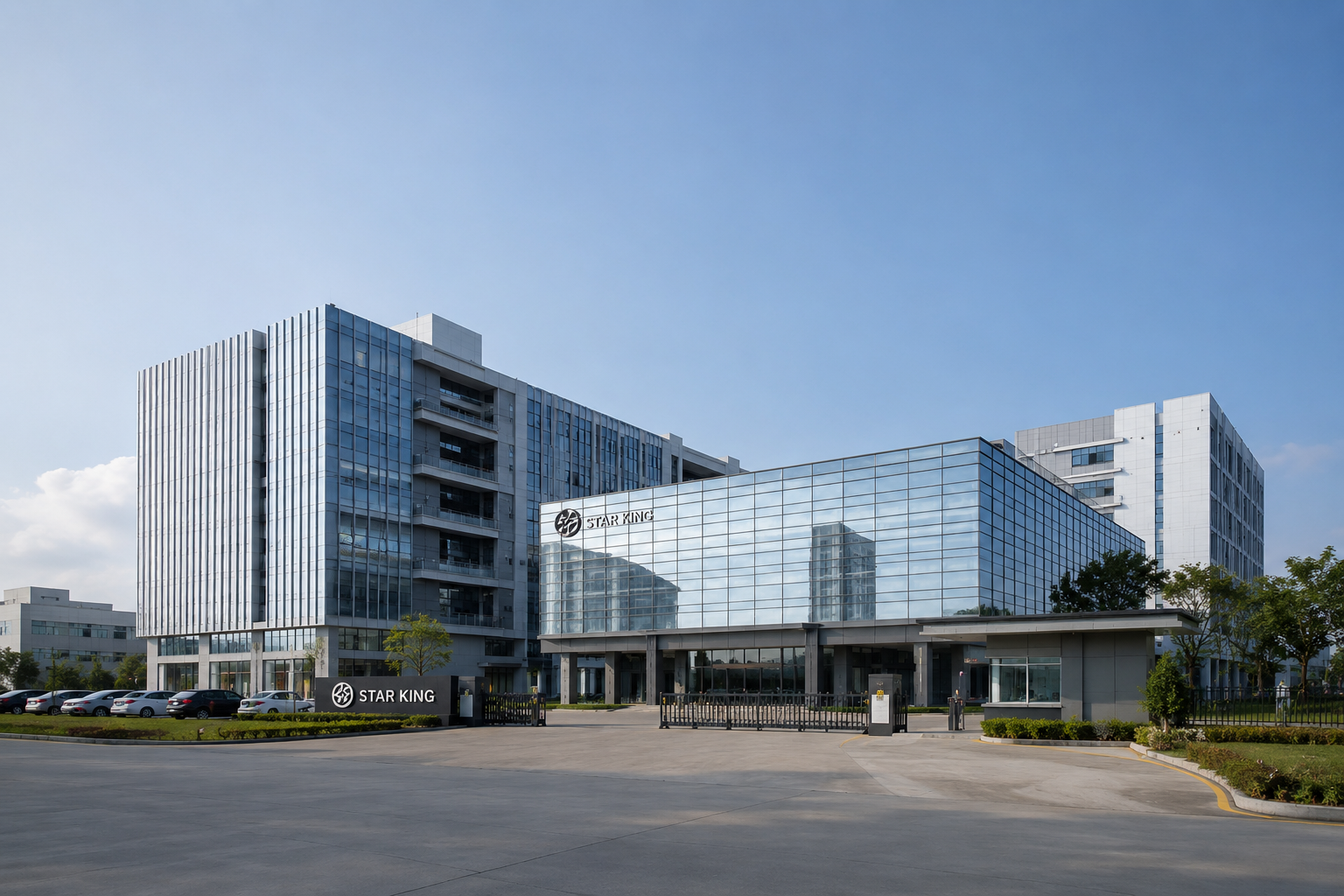 STAR KING 6000 sqm smart wearable OEM factory building in Shenzhen China