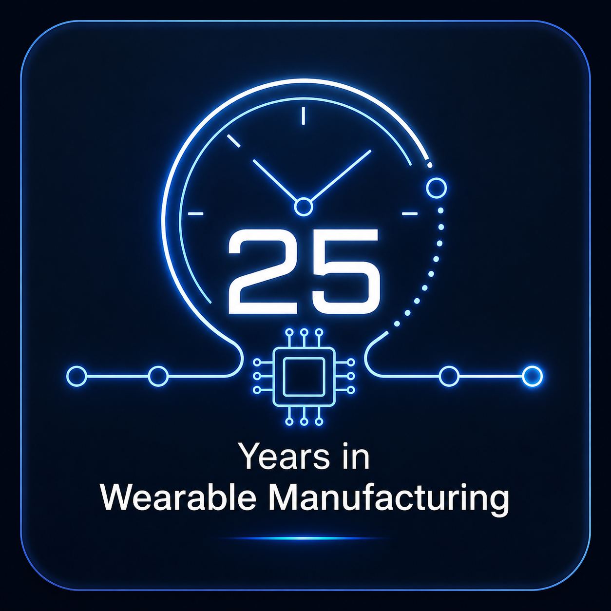 25 Years Timeline Icon