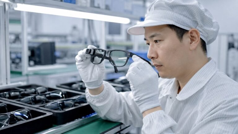 STAR KING AI Glasses OEM Quality Control Inspection