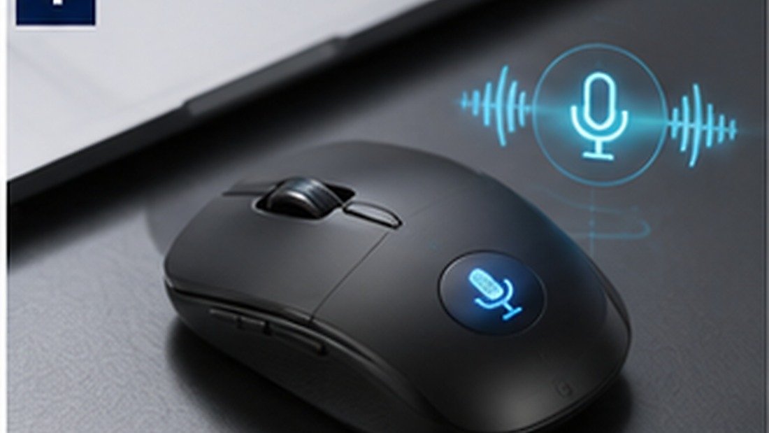 AI voice mouse OEM - AI voice mouse with dedicated smart voice control button