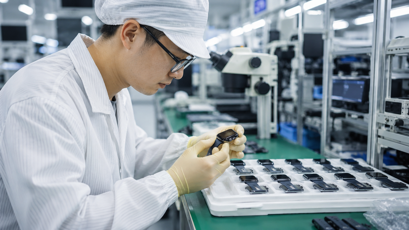 smart ring RFQ guide - STAR KING Smart Watch OEM Quality Control Inspection